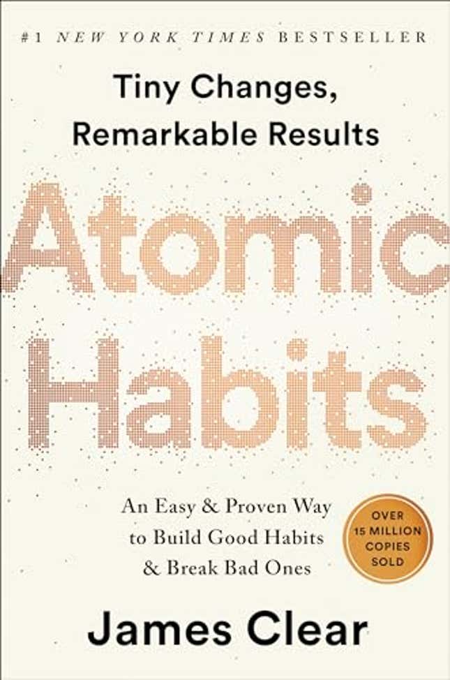 Image for article titled Atomic Habits: An Easy &amp; Proven Way to Build Good Habits &amp; Break Bad Ones, Now 49% Off