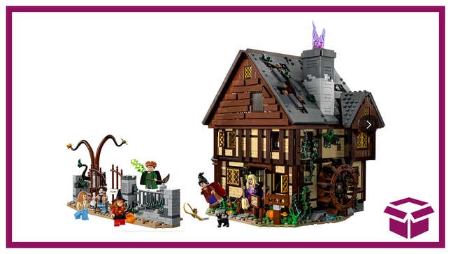 Image for article titled Unveil the Magic of Halloween With The Hocus Pocus Cottage LEGO Set