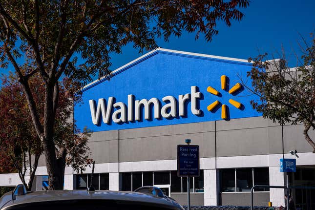 A Walmart store in Martinez, California.