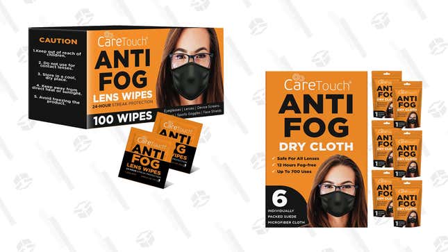 10% Off Care Touch Anti-Fog Cloths &amp; Lens Wipes | Amazon | Promo Code 10RESAFS