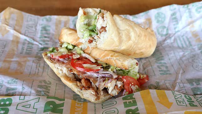 Image for article titled Subway Admits Chicken And Bacon Ranch Melt Also Sexually Attracted To Children