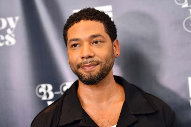 Director/Actor Jussie Smollett attends the Atlanta premiere of “B-Boy Blues” at Silverspot Cinema at The Battery Atlanta on June 08, 2022 in Atlanta, Georgia.