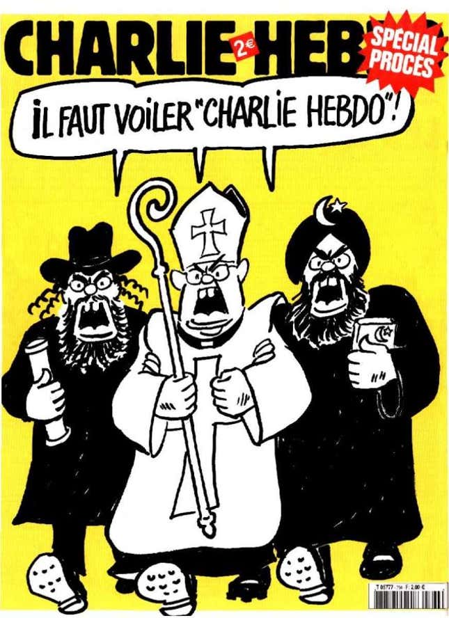 “Charlie Hebdo must be veiled!”