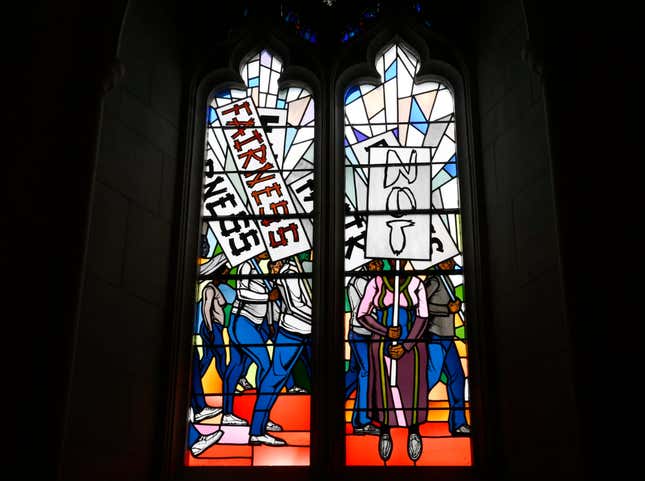 Washington National Cathedral Unveils New Racial Justice-Themed Stained ...