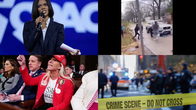 Image for article titled Marjorie Taylor Green and &#39;Bling Bishop&#39; Lamor Whitehead Caught Stealing, Candace Owens Calls This Famous First Lady a Man