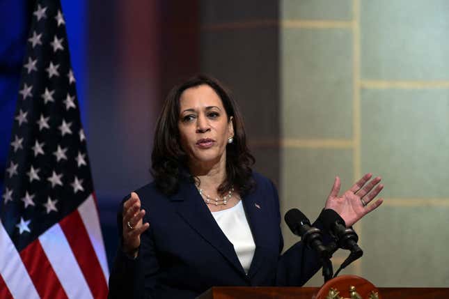 Image for article titled Lester Holt Tried It, Presses Vice President Kamala Harris on Why She Hasn’t Visited the Border