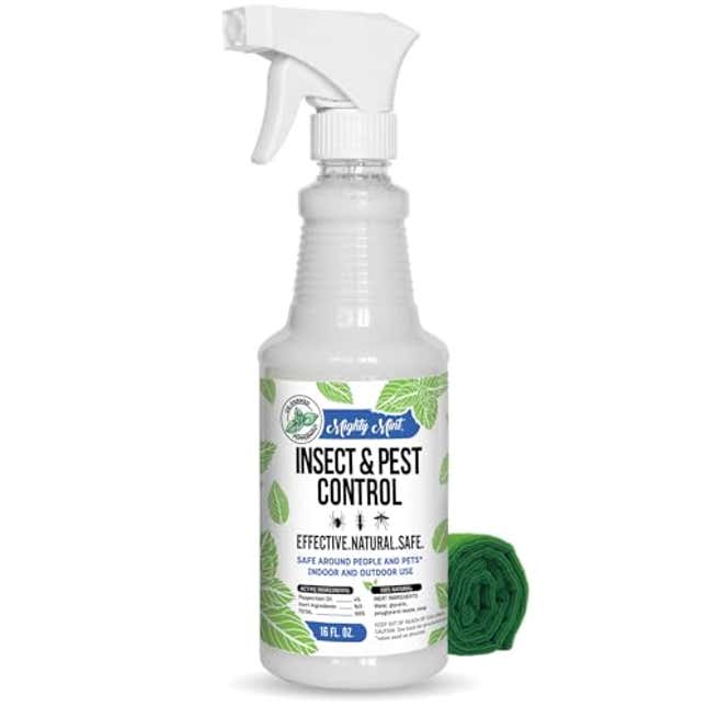 Image for article titled Mighty Mint 16 oz Peppermint Oil Insect & Pest Spray, Now 10% Off