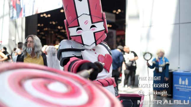 A cosplayer at Anime NYC 2024