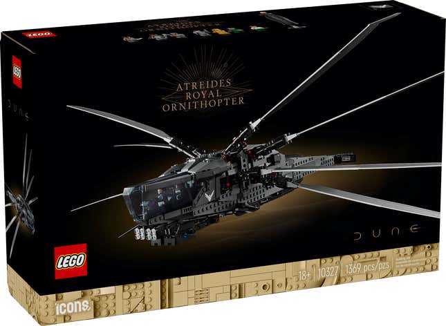 Lego Reveals Dune Ornithopter Set and Minifigures for 2024