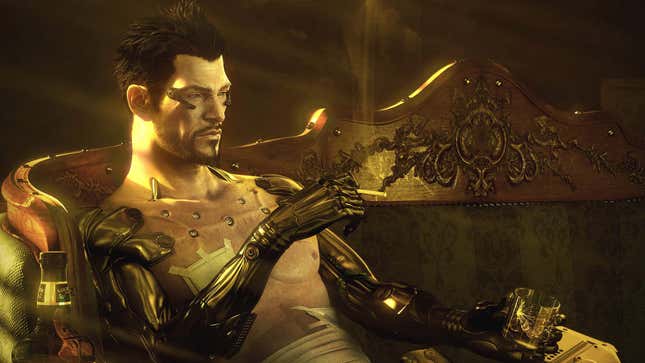 Ein Bild zeigt Adam Jensen von Human Revolution. 