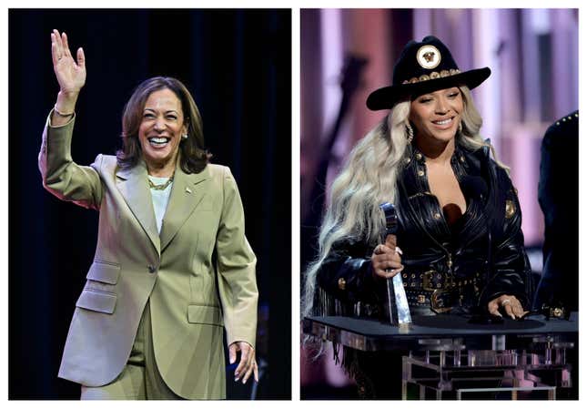 Image for article titled Tennessee Politician Tries To Impeach Kamala, Fox Commentator Accused Of Calling A Black Greek Sorority &#39;Colored,&#39; Donald Trump Pisses Off Black People, The Harris Campaign Is Soundtracked By Beyonce And More