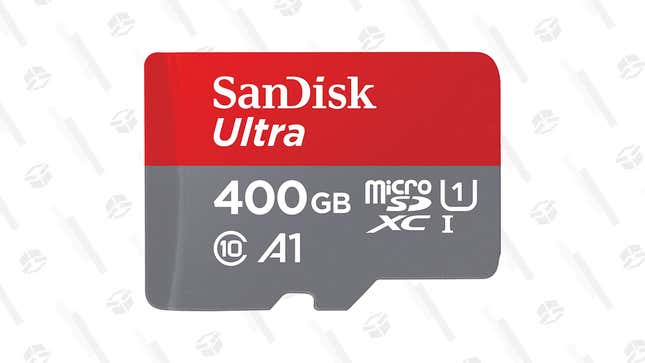 SanDisk 400 GB Ultra Micro SDXC Memory Card | $45 | Amazon