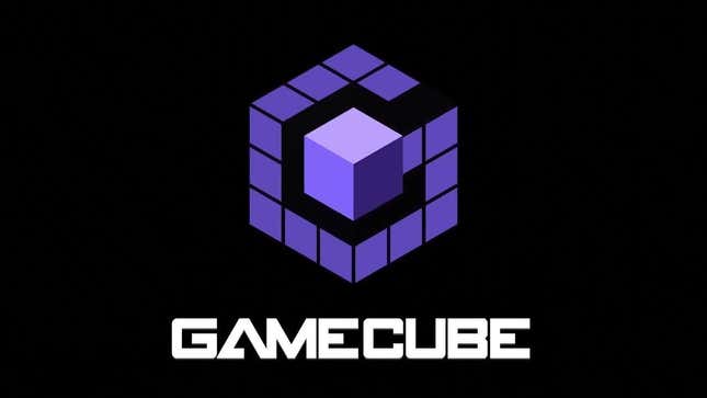 The GameCube's opening screen.