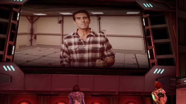 Josef Fares as seen in the hidden Easter egg video at the end of Laser Hell.