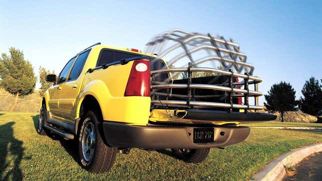 Image for article titled The Ford Explorer Sport Trac Was An &#39;SUV&#39; With The Soul Of An Old Work Truck
