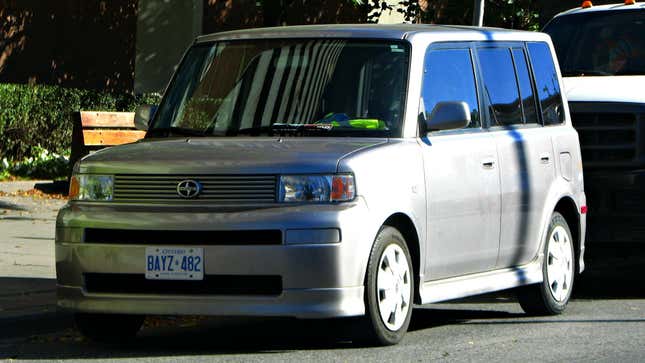 A 2010 Scion xB in Canada.