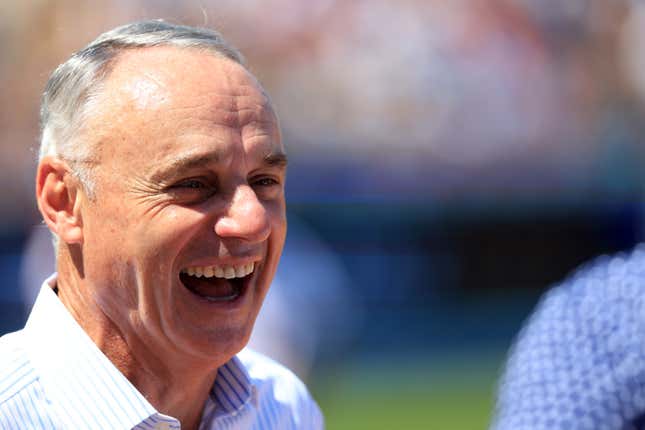 Rob Manfred should take a do-over in his Astros punishment