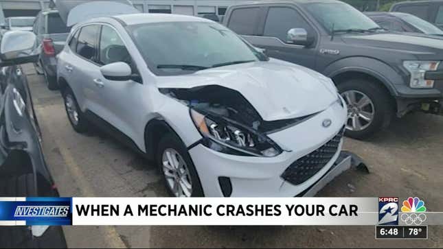 Image for article titled An SUV Was Left At The Dealer For Service And Was Totaled. Now The Owner Wants To Know Who Is Responsible