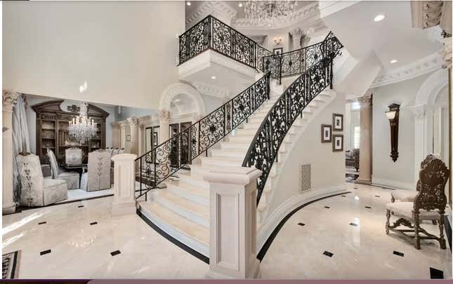 Massive staircase