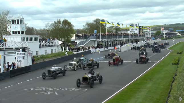 Image for article titled Racing A Car With A 10-Liter Pre-War Airplane Engine Is As Exciting As Driving Gets