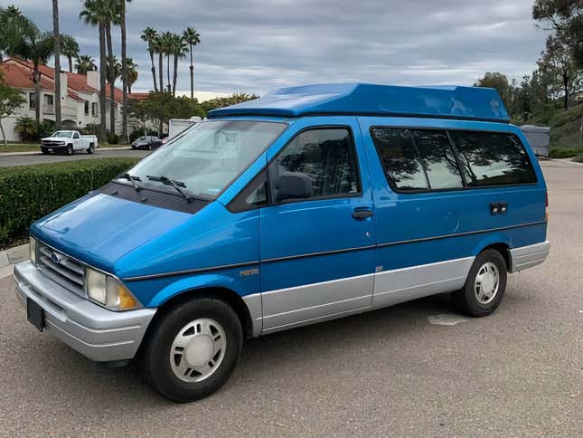 Image for article titled At $16,500, Would You Call This 1995 Ford Aerostar 4X4 Camper Home?