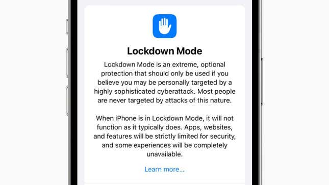 Image for article titled How Apple’s New iOS 16 Safety Features Work