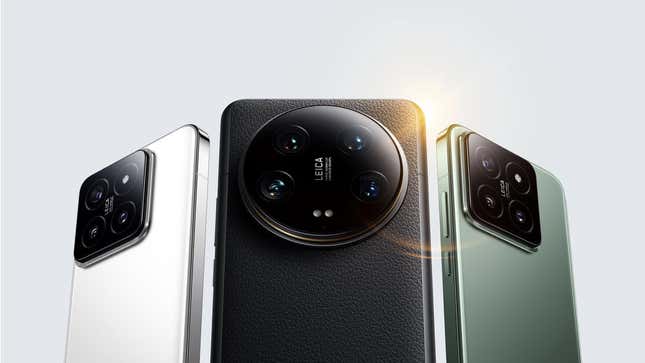 A photo of the Xiaomi 14 series