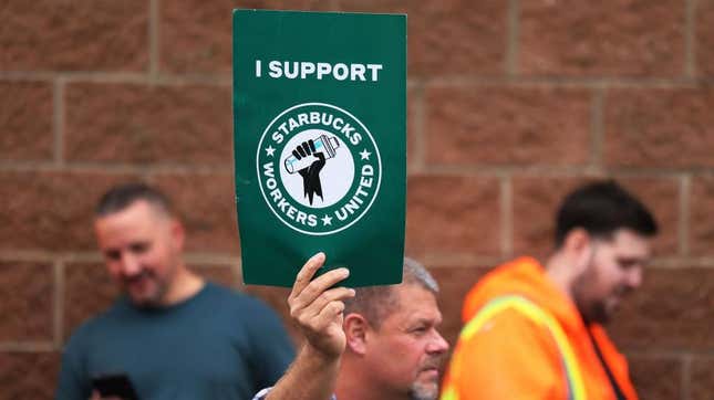 Starbucks Workers United sign 