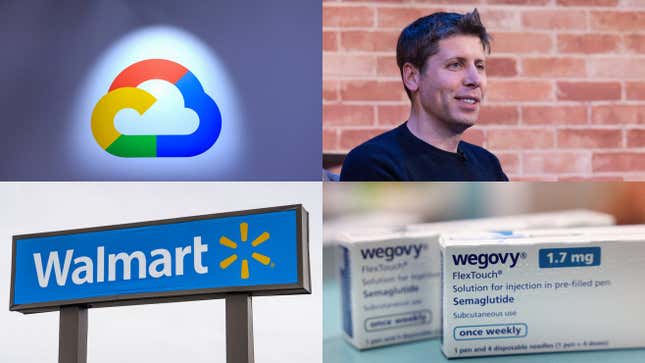 Image for article titled Google's big mistake, Walmart's layoffs, OpenAI's new ChatGPT: Business news roundup