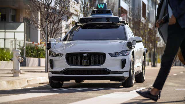 Waymo Jaguar I-Pace robotaxi