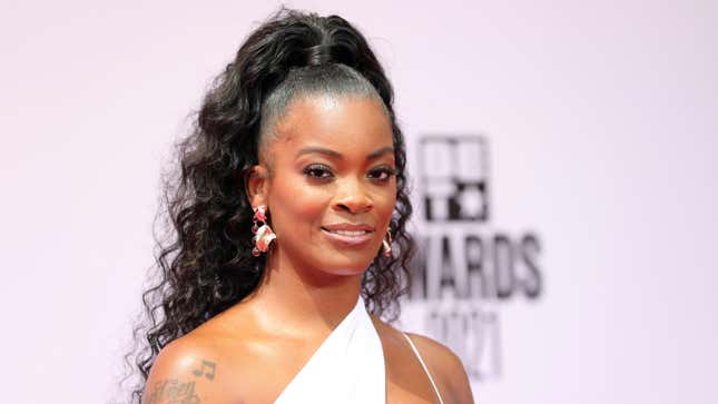 Ari Lennox attends the BET Awards 2021 at Microsoft Theater on June 27, 2021 in Los Angeles, California.