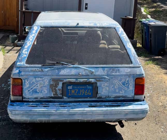Image for article titled At $4,500, Will This 1985 Nissan Maxima Require An Artistic License To Drive?