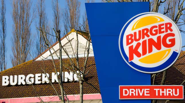 Burger King drive-thru