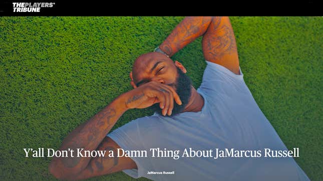 Image for article titled The JaMarcus Russell story is much more complicated than you think