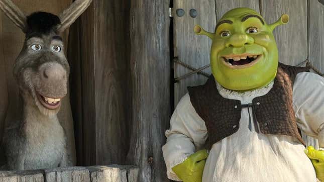 Shrek's Swamp Dreamworks land