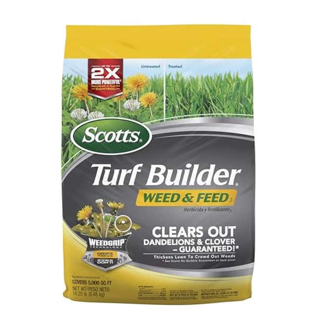 Image for article titled Scotts Turf Builder Weed &amp; Feed3, Now 13% Off