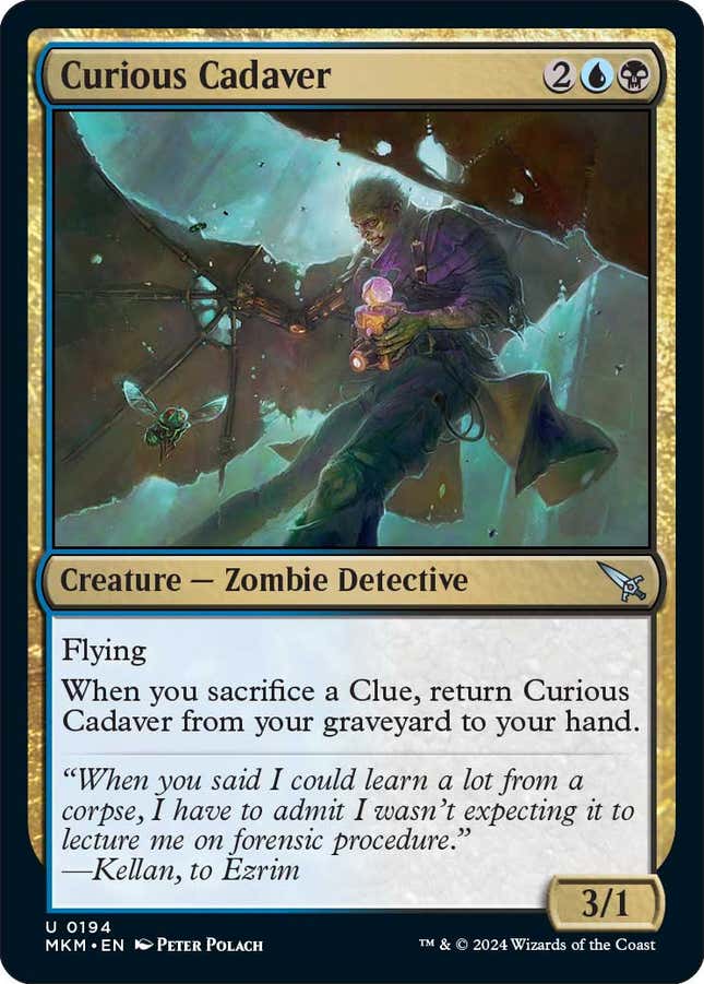 Image for article titled Magic: The Gathering Gets Mysterious and Murderous in Its Latest Expansion