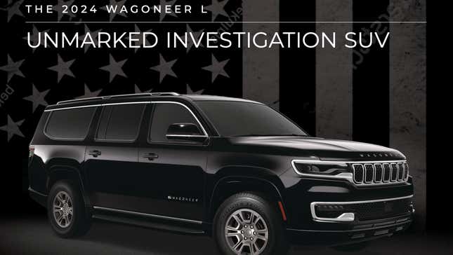 2024 Jeep Wagoneer L Unmarked Investigation SUV