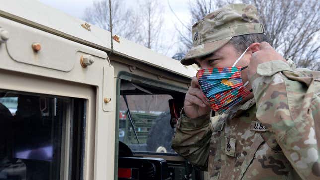 Image for article titled Bus Driver Shortages Are So Bad That The National Guard Is Driving Kids To School In Massachusetts