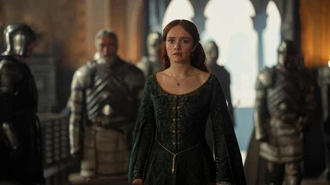 Olivia Cooke as Alicent in House of the Dragon.