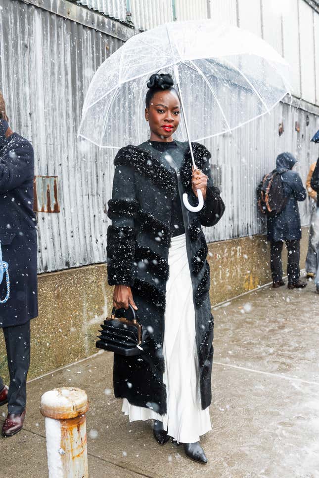 Image for article titled What Black Celebs Are Wearing to NY Fashion Week