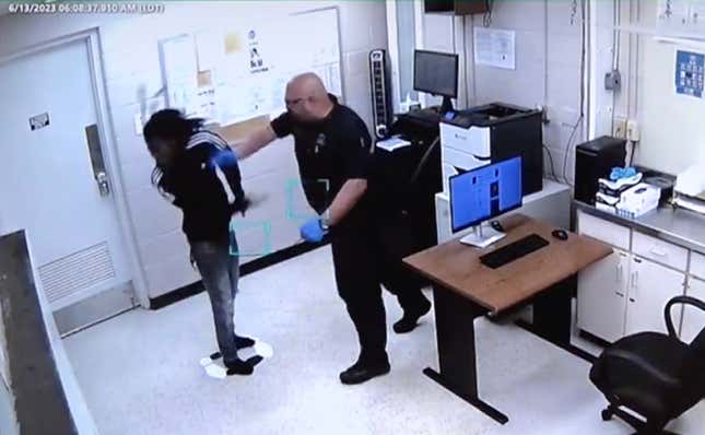 Image for article titled It&#39;s Not Looking Good for The Ex-Michigan Cop Caught Punching a Black Teen