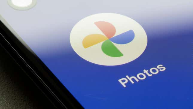 Google Photos app on a Pixel 