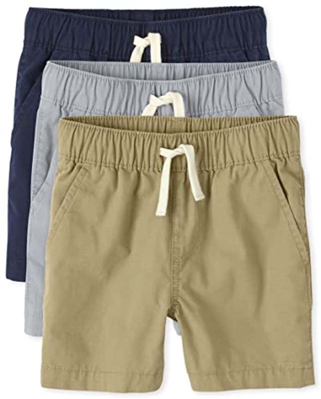 Image for article titled The Children's Place Baby Boys And Toddler Boys Pull on Jogger Shorts, Now 60% Off