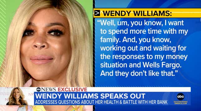 Image for article titled Wendy Williams Speaks!