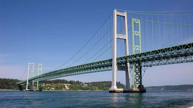 Image for article titled The 15 Longest Suspension Bridges in America