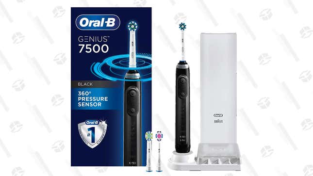 Oral-B Genius X Limited, Electric Toothbrush | $100 | 32% Off | Amazon
Oral-B 7500 Electric Toothbrush | $95 | 30% Off | Amazon