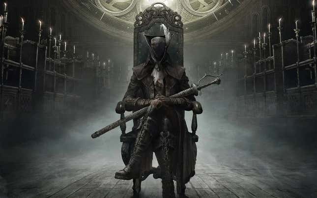 A hunter sits in a chair waiting for the sequel. 