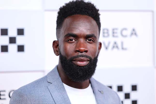 Jimmy Akingbola attends the”Kiss The Future” Opening Night during the Tribeca Festival at BMCC Theater on June 07, 2023 in New York City. 