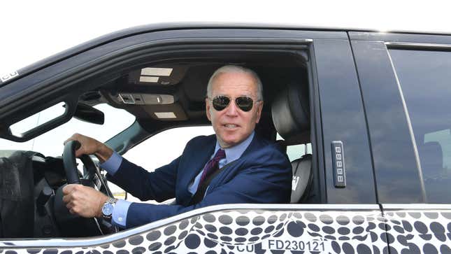 Image for article titled Joe Biden Isn&#39;t Going To Take Away Your Gasoline-Powered Car